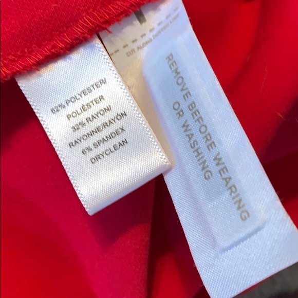 🌿☘️Loft red dress size 0P☘️🌿 - Picture 7 of 7